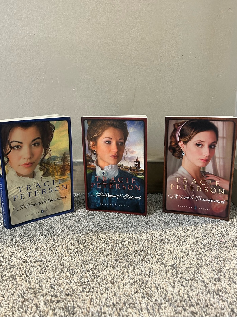 Tracie Peterson Sapphire Brides Series - Books 1-3